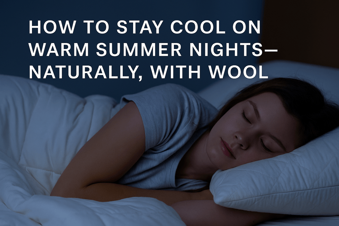 How to Stay Cool on Warm Summer Nights—Naturally, with Wool