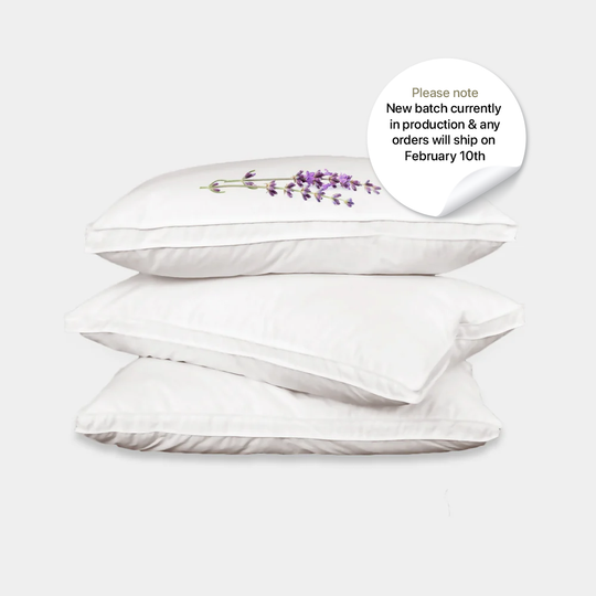 Woolow Lavender Wool Pillow